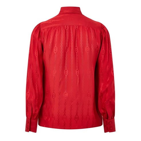 GUCCI - Gucci Satin Shirt Ld63