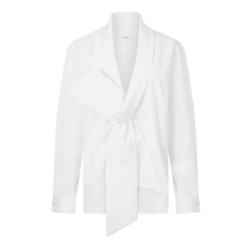 SAINT LAURENT - Women's Long Sleeve Shirt
