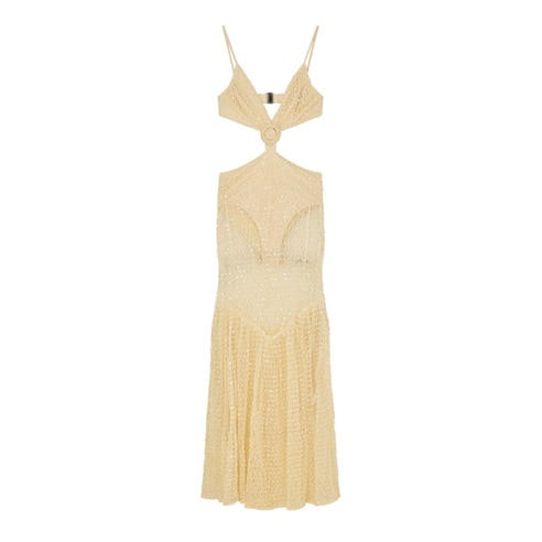 PATBO - Women's Crochet Bloom Cut Out Maxi Dress