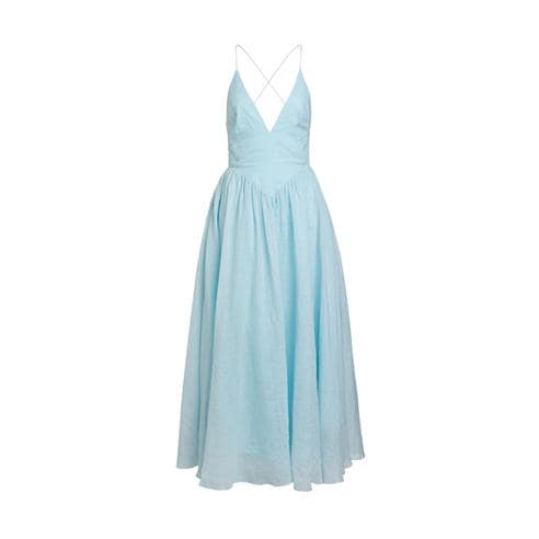 BARDOT - Women's Arletha Halter Cotton Maxi Dress