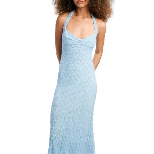 Bardot - Women's Mariko Halter Neck Shirt Dress