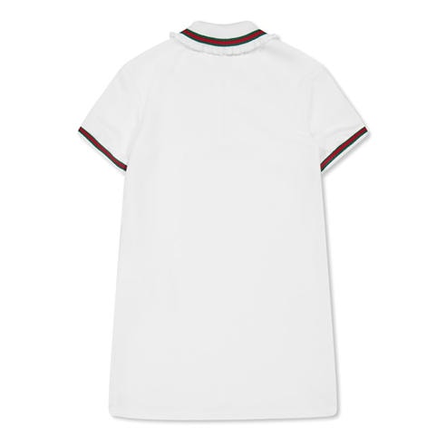 GUCCI - Kids' Short-Sleeve Jersey Polo Dress