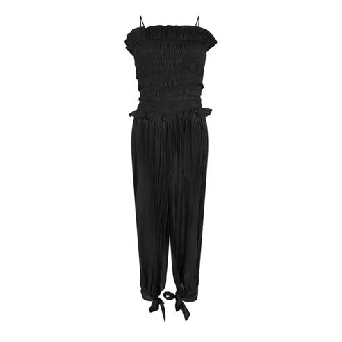 THE ANDAMANE - Women's Noor Wide Smock Jumpsuit