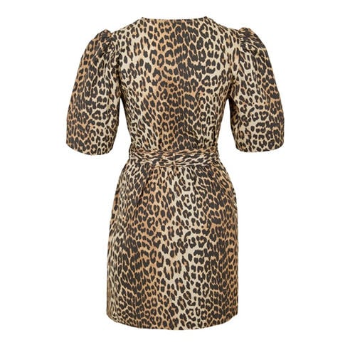 GANNI - Women's Printed Mini Dress