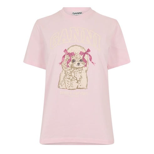 GANNI - Women's Basic Jersey T-Shirt