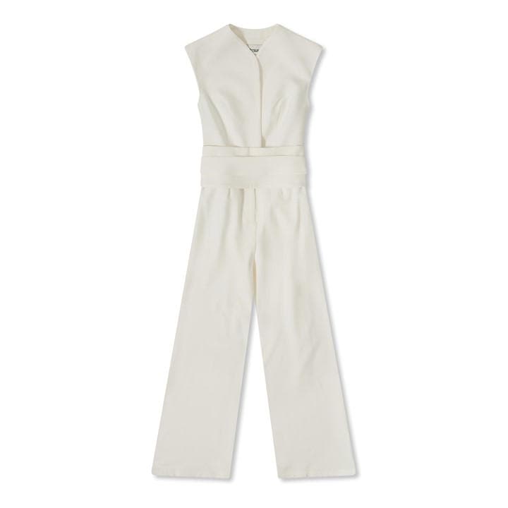 Odd Muse Women's White Odd Mus Jumpsuit