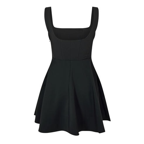 Odd Muse - Women's Square Neck Mini Dress