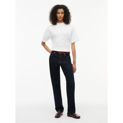 Tommy Hilfiger - Tommy Gld Btn HN Tee Ld64
