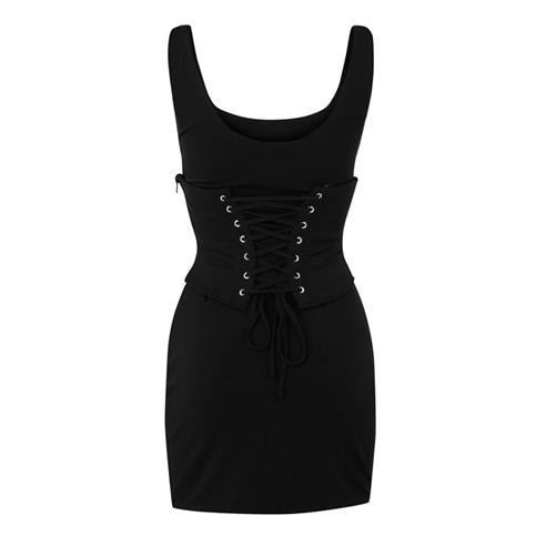 MARS THE LABEL - Women's Sandra Halter Mini Dress