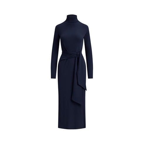 Lauren by Ralph Lauren - Women's Vaureen Cotton Long-Sleeve Jumper Dress