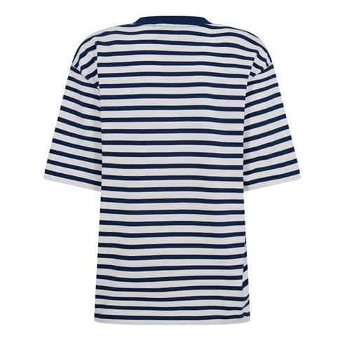 AMI PARIS - Women's SS Stripe T-Shirt
