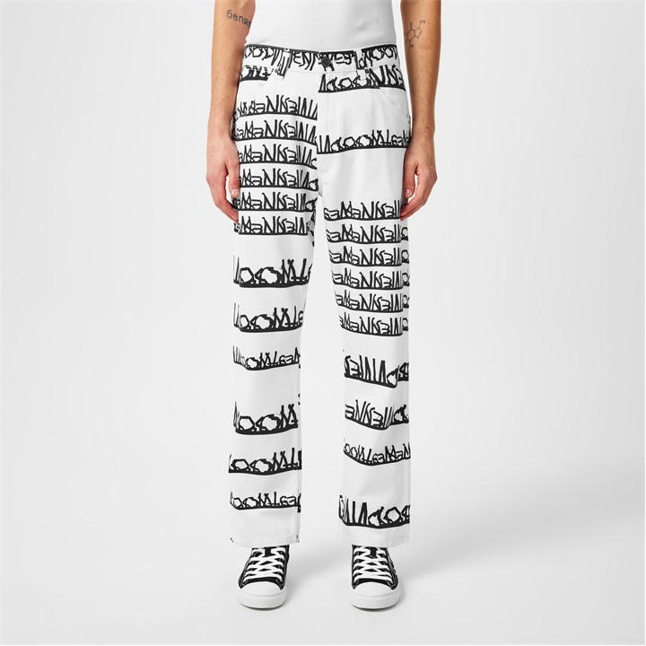 VIVIENNE WESTWOOD Black And White Ranch Jeans VIVIENNE WESTWOOD Black And White Ranch Jeans