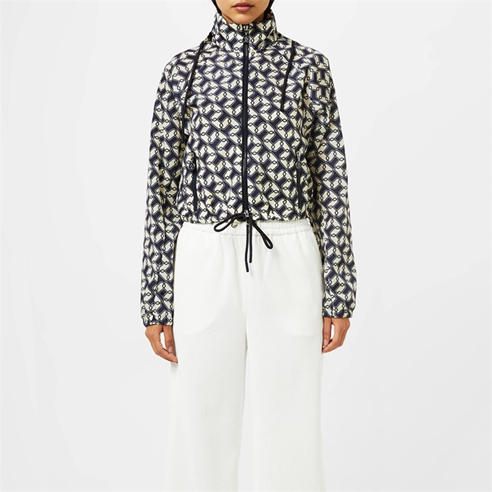 MONCLER - Women's Marpessa Cropped Long Sleeve Rain Anorak