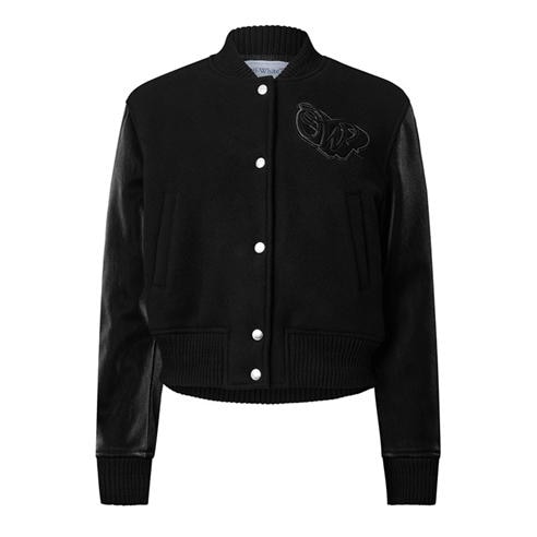 OFF WHITE - Off Velvet Varsity Ld63