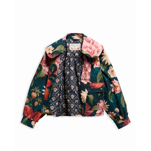 BARBOUR X FARM RIO - Womens Barn Jacket