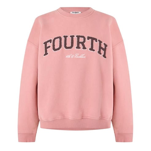 4TH AND RECKLESS - Women's Leon Logo Crew Sweatshirt