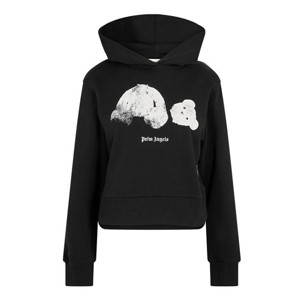Blk/Pink - PALM ANGELS - Women's Kill Bear Pull Over Hoodie