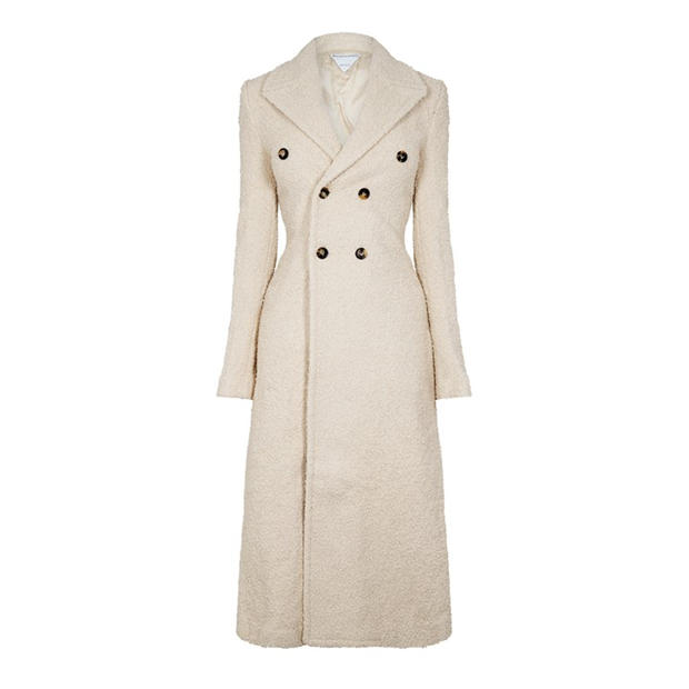 Bottega Veneta Women's Clean-Cut Structured Overcoat