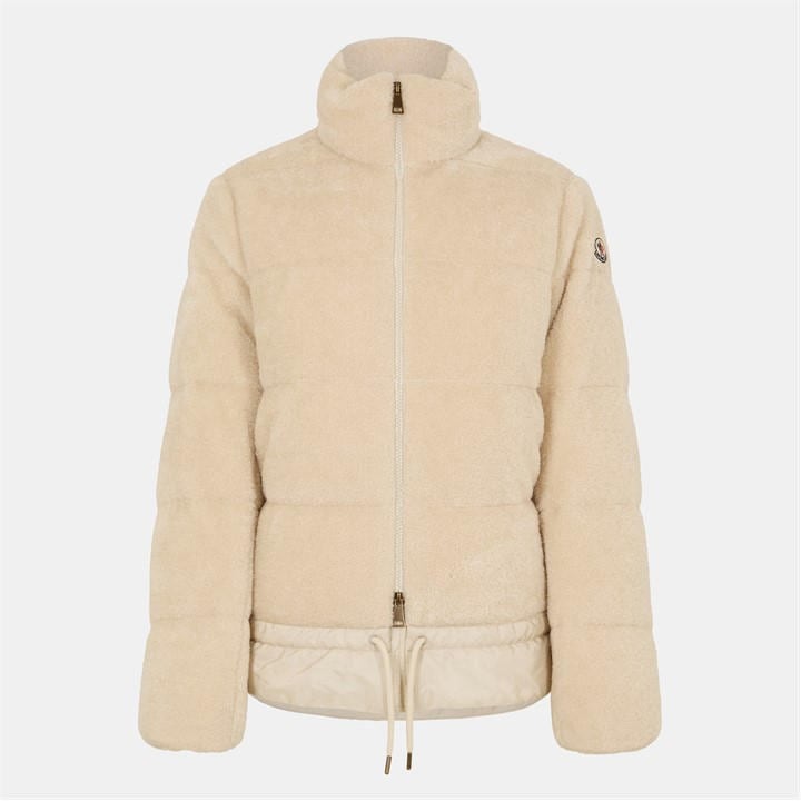 Moncler Women's Cream Cedre Teddy Coat