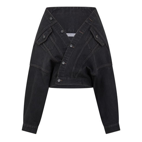 BALENCIAGA - Bal Off Shldr Denim Ld64