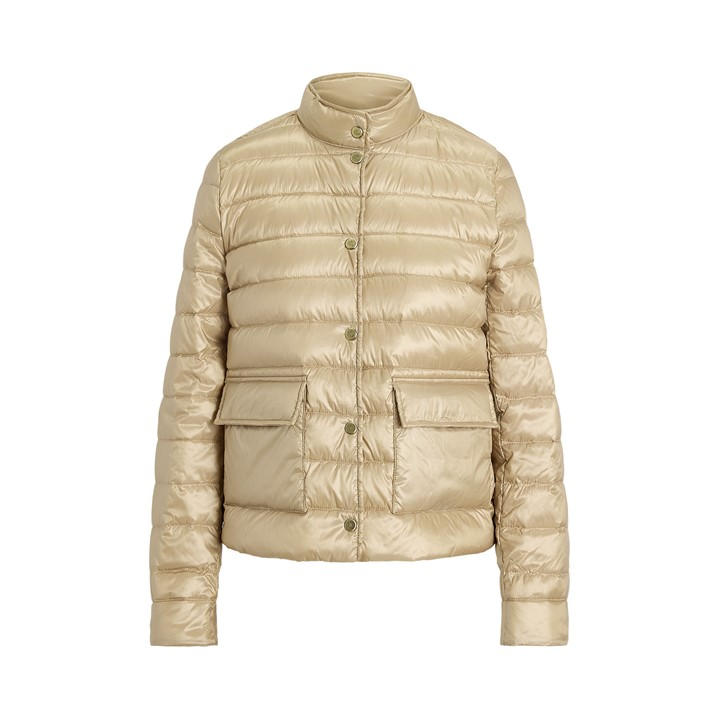 Lauren By Ralph Lauren Women's Beige Lrl Dwn Puffer 23 Ld61 - Size 16