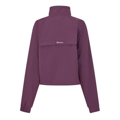 RED RUN - Womens Active Dark Cherry Windbreaker