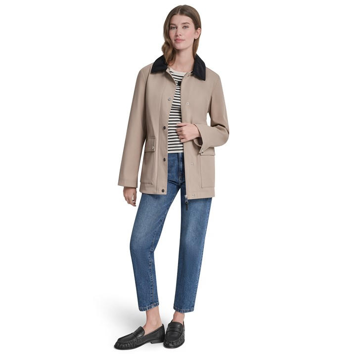 Dkny Women's Barn Jacket In Sand