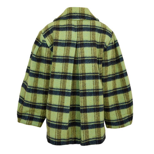 GANNI - Ganni Brshd Wool chk Ld62