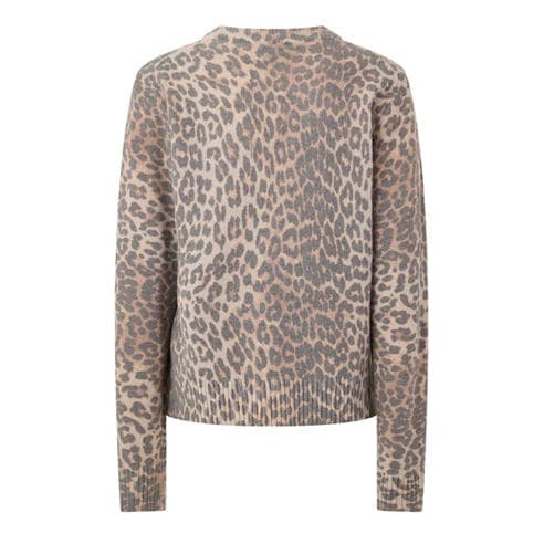 GANNI - Women's Wool Sweater Crew Sweatshirt