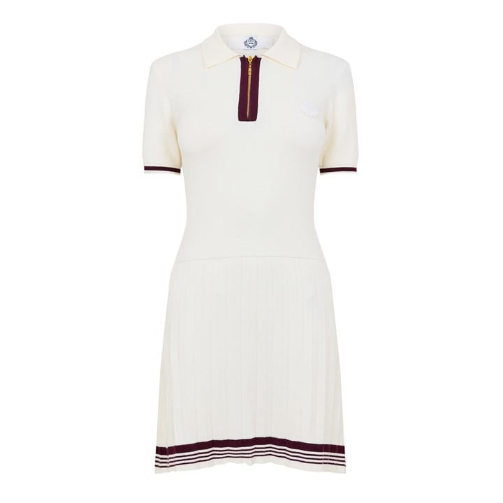 Slazenger Off-court Women's Interval Knitted Dress In White