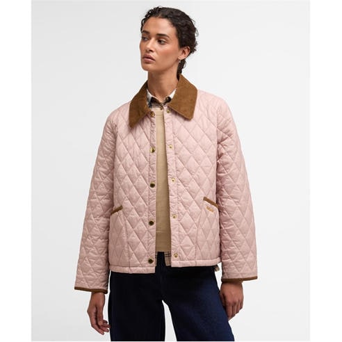 Barbour - Women's Liddesdale Cropped Diamond Quilted Jacket