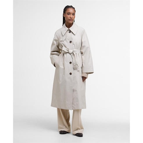Barbour - Women's Robyn Showerproof Long Sleeve Calf Length Trench Coat