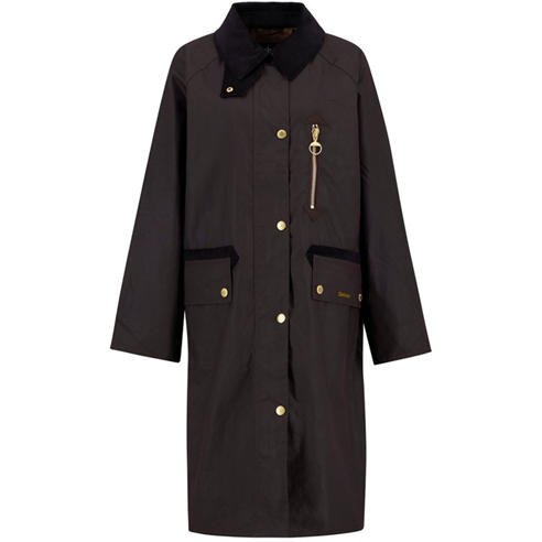 Barbour - Women's Evette Waxed Long Sleeve Wax Jacket