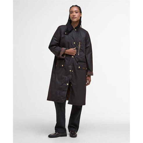 Barbour - Women's Evette Waxed Long Sleeve Wax Jacket