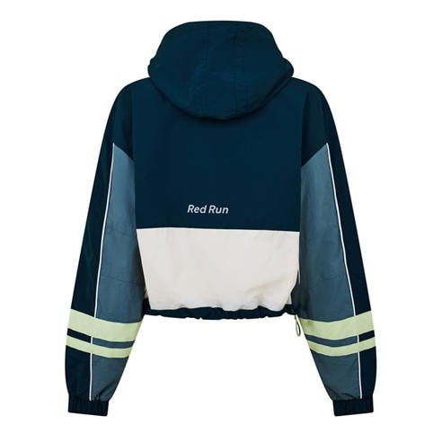 RED RUN - Womens Skyline Nylon Track Jacket