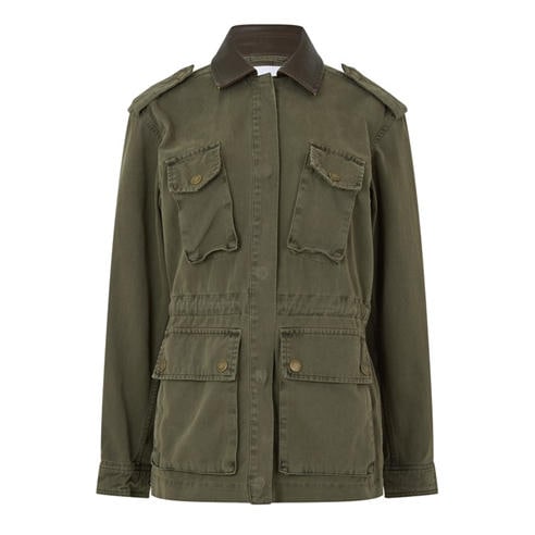 GOOD AMERICAN - Women's Field Cotton Barn Jacket
