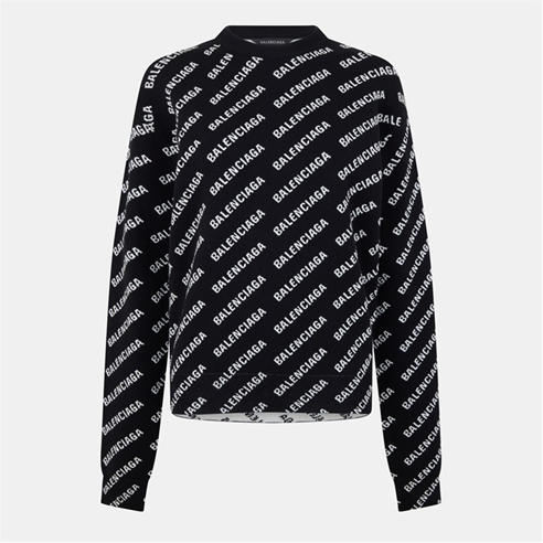 BALENCIAGA - Logo Sweater
