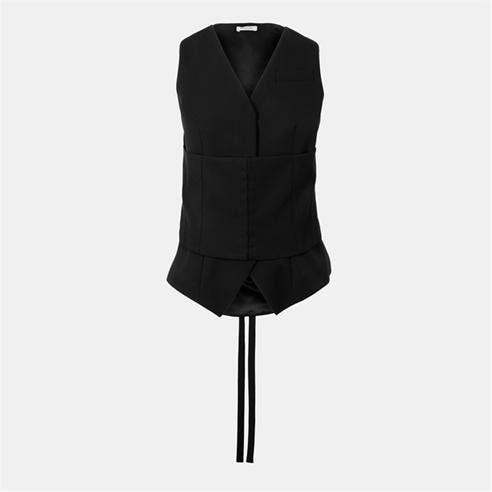 ALEXANDER MCQUEEN - Women's Alex Corset Structured Tailored Waistcoat