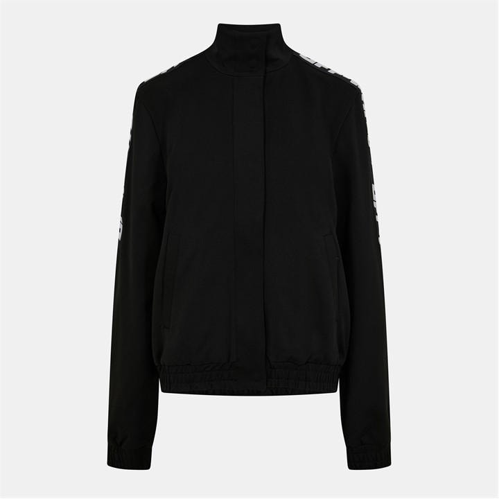 Off White Women's Black Off Track Jkt Size 10