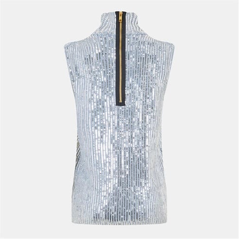 GUCCI - Women's Turtleneck Fitted Knitted Top