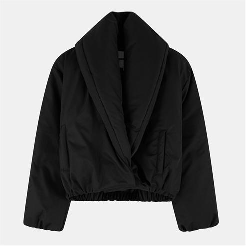 THE COUTURE CLUB - Women's Oversized Faux Fur Long Sleeve Bomber Jacket