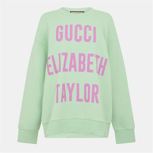 GUCCI - Women's Crew-Neck Soft Knit Crew Sweatshirt