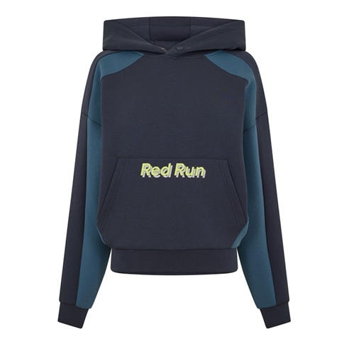 RED RUN - Womens Block Hoodie
