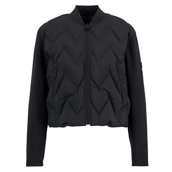 Barbour International Women's Black B.int Prism Qlt Swt Ld63