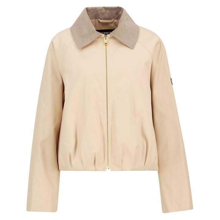 Barbour International Women's Beige Ozara Casual Jacket