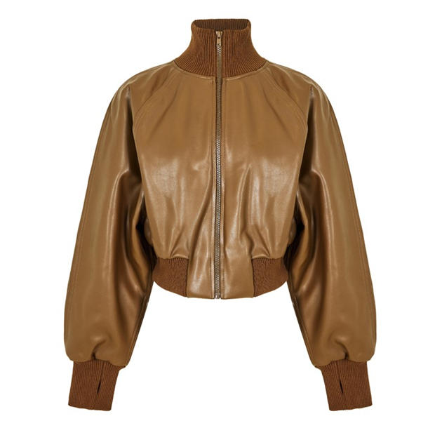 Black - NORMA KAMALI - Women's Bomber Jacket