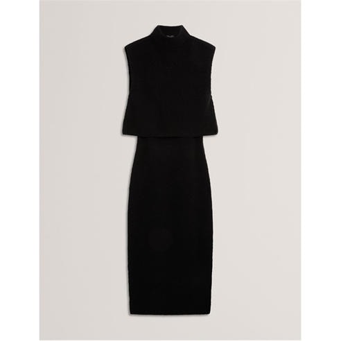 Ted Baker - Women's Sleeveless Knitted Jumper Dress