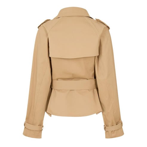 GOOD AMERICAN - Women's Cropped Trench Coat