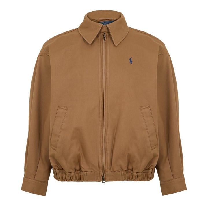 Polo Ralph Lauren Women's Beige Woven Wind B Windbreaker - Size 12