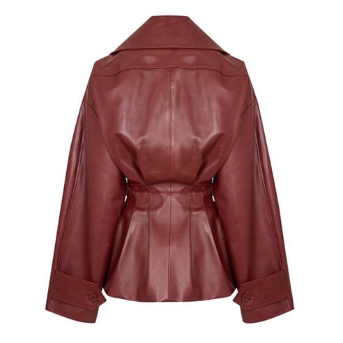 BALENCIAGA - Women's Leather Jacket